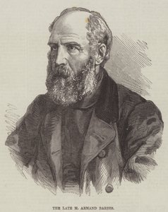 Zesnulý M Armand Barbes (rytina) od English School