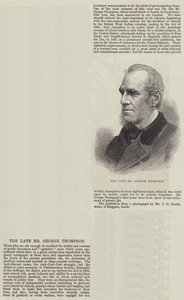 Zesnulý pan George Thompson (rytina) od English School