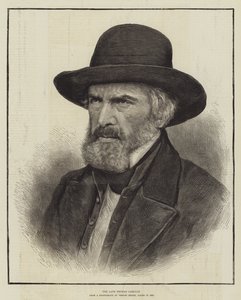 Zesnulý Thomas Carlyle (rytina) od English School