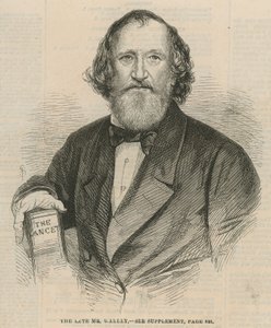 Zesnulý Thomas Wakley, poslanec za Finsbury a zakládající redaktor The Lancet od English School