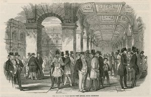 Obchodníci chodí (jihozápadní úhel), Royal Exchange od English School