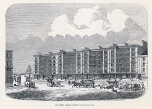 Modelové ubytovny, Farringdon Road, Londýn od English School