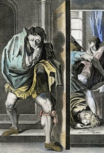Zavraždění krále Eduarda V. a jeho bratra ve věži Richardem Plantagenetem, pozdějším králem Richardem III. od English School