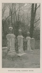 Nový veřejný park v Highgate: vstupní brány, Fairseat House od English School