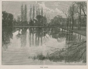 Nový veřejný park v Highgate: jezero od English School