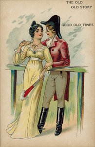 Starý dobrý příběh, láska v době regentství (chromolit) od English School