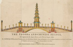 Pagoda a most, jak se objevily v St James