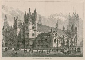 Navrhovaná obnova Westminster Hall od English School