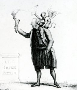 The right Rev. Volunteer B of D, publikoval Richard Morton Paye, 1784 (bodka) od English School