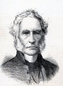 Správný reverend Alfred Ollivant (1798-1882) Ilustrace z The Graphic 13. ledna 1883 od English School