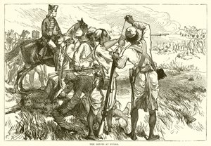Sepoy v Buxaru od English School