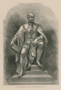 Socha Prince Consort na Albertově památníku od English School