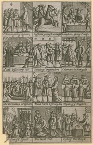 Příběh Edwarda Colemana, souzeného za zradu dne 27. listopadu 1678 od English School