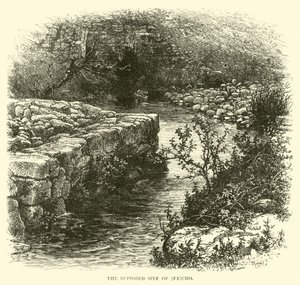 Předpokládané místo Jericho od English School