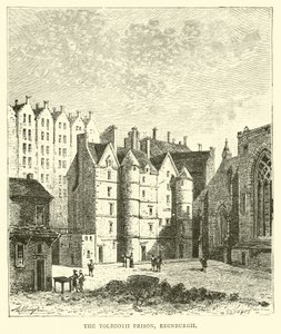 Tolbooth vězení, Edinburgh od English School
