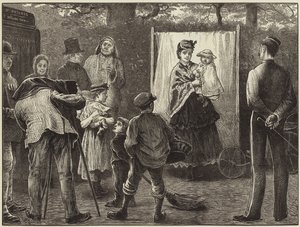 Cestující fotograf od English School