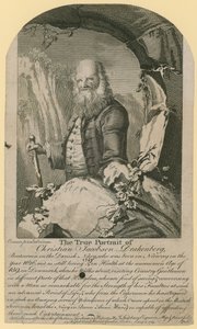 Skutečný portrét Christiana Jacobsena Drakensberga od English School