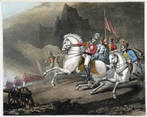 Vítězství vévody z Wellingtonu (z desek R. Westalla), Londýn, ed. Thomas Davidson od English School