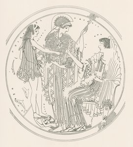 Theseus a Amfitríta (rytina) od English School