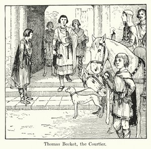 Thomas Becket, dvořan od English School