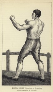 Thomas Cribb, mistr Anglie, z malby De Wilda, 1811 od English School