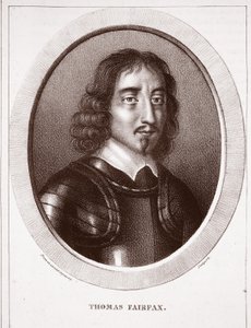 Thomas Fairfax, připsáno Delaporteovi, vyryl de Ducarme od English School