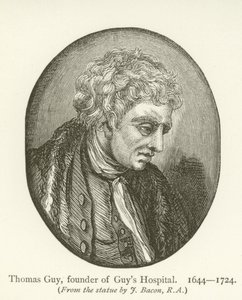 Thomas Guy, zakladatel Guys Hospital od English School