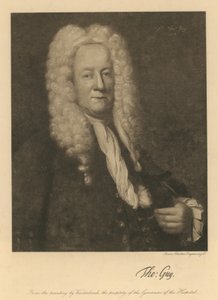 Thomas Guy, z obrazu Johna Vanderbanka od English School
