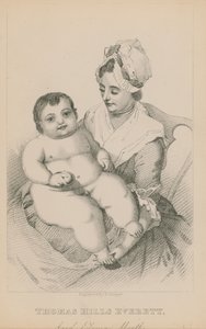 Thomas Hills Everett ve věku jedenácti měsíců od English School