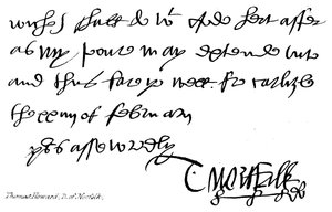 Thomas Howard, D z Norfolku od English School