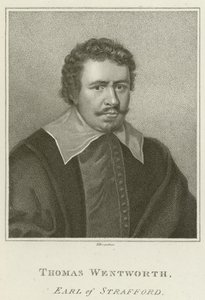 Thomas Wentworth, hrabě ze Straffordu (rytina) od English School