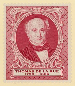 Thomas de la Rue , britský tiskař od English School