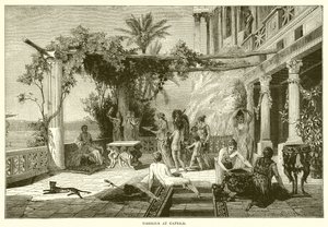 Tiberius na Capri od English School