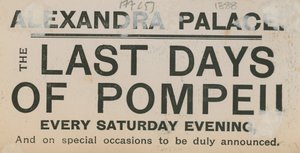 Vstupenka na Poslední dny Pompejí v paláci Alexandra od English School