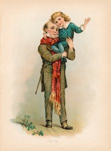 Tiny Tim (chromolitho) od English School