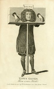 Titus Oates, pranýř od English School