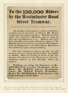 130 000 cestujícím na Westminster Road Street Tramway od English School