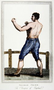 Tom Cribb (barevné lito) od English School