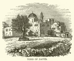 Davidova hrobka (rytina) od English School
