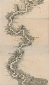 Panoramatická mapa Temže a Medway od společnosti Tomblesons