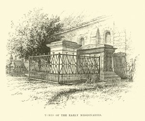 Hrobky raných misionářů od English School