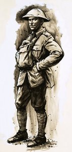 Tommy Atkins, vracející se hrdina první světové války od English School