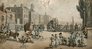 Tottenham Court Road Turnpike od English School