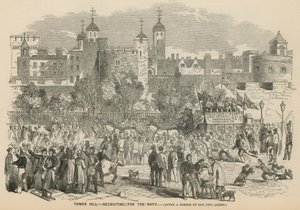 Tower Hill, Londýn: nábor pro námořnictvo od English School
