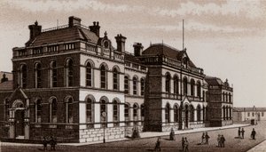 Radnice, Belfast (litho) od English School