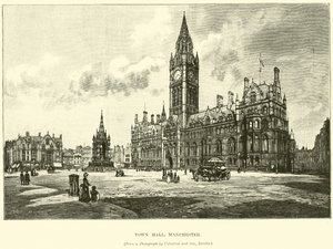 Radnice, Manchester od English School