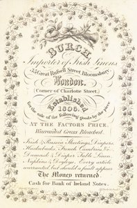 Obchodní karta, Burchi od English School