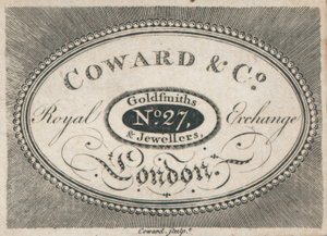 Trade card, Coward & Co od English School