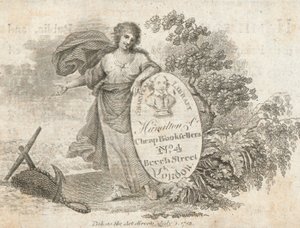 Trade card, Hamilton & Co od English School