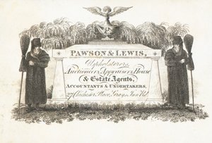 Obchodní karta, Pawson & Lewis od English School